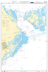 British Admiralty Nautical Chart 2073: Landsort to Alands hav
